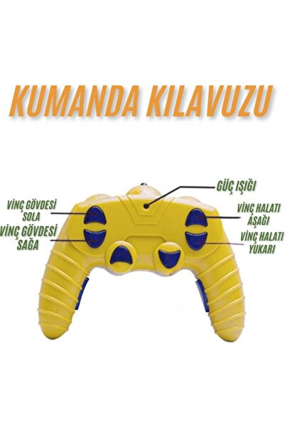 Tıfıl Toys Dev Boy Uzaktan Kumandalı Oyuncak Kule Vinç 128 CM