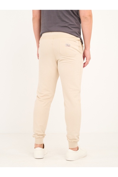 Timeout Men's long sports pants in uniform color with logo details