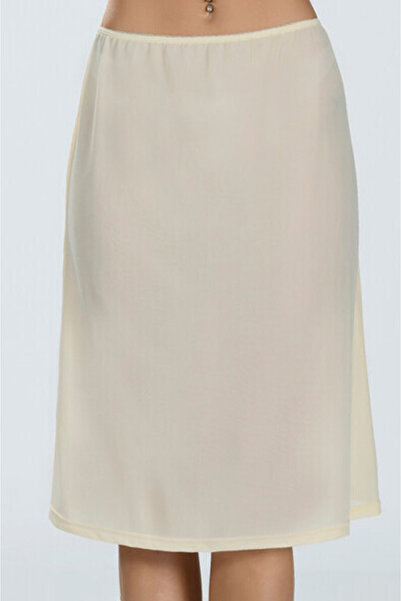 NBB Women's skirt below the knee, beige color