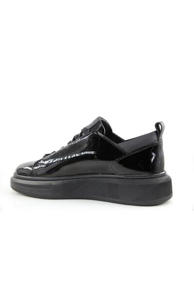 MARCOMEN 22484 Black Patent Leather Men's Casual Shoes