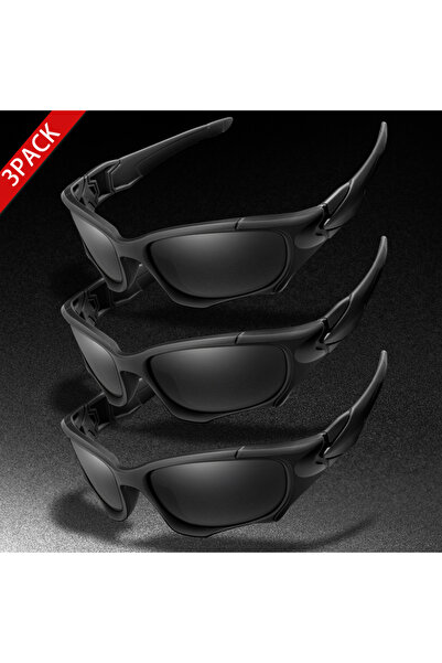 Choice XD5 (عبوة من 3 قطع) نظارات شمسية رياضية عصرية للأنشطة الخارجية للرجال ...