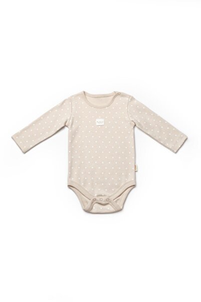 BabyCosy Baby Snap Fastener 2-Piece Long Sleeve Bodysuit 3-24 Months Ecru