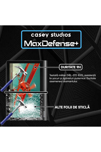 Casey Studios Lenovo Yoga Smart Tab 10.1" Full Cover Ultra HD Screen Protector Anti-Scratch Shockproof Transparent