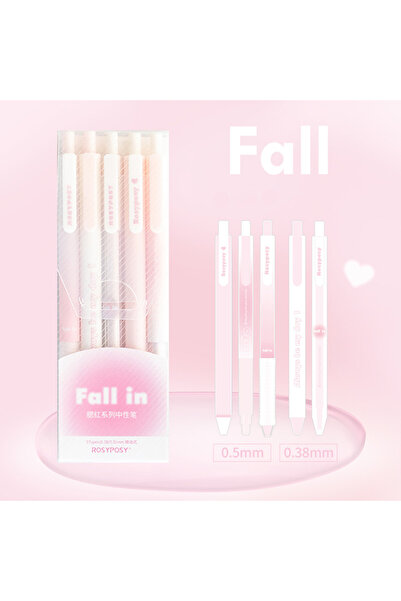 Choice مجموعة أقلام جل وردية اللون من Mr. Paper S17516، أقلام أنيقة للكتابة ل...