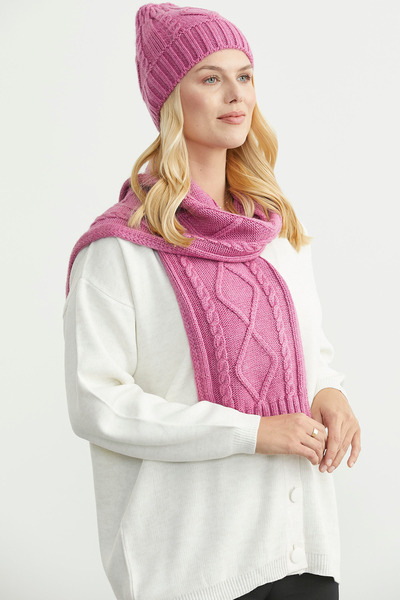 Sementa Knitted Beanie - Rose