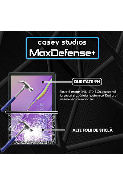 Casey Studios Huawei MatePad T 10s 10.1" 2020 Screen Protector, Full Cover, HD, Anti Scratch, Anti Shock, Transparent
