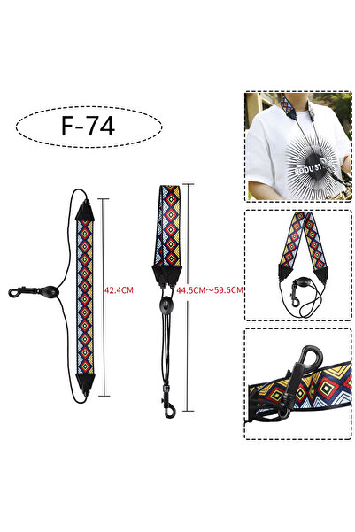 Choice22 F-74 Saxophone Neck Strap Soprano Alto Tenor Saxophone Universal Str...