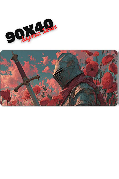Sarftech 90x40 XL Kaymaz Taban Speed Yüzey Gaming Oyuncu Mousepad Su Geçirmez Gaming Mousepet
