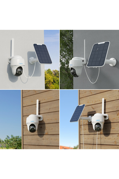 ReoLink Go PT Plus G430 surveillance camera with solar panel, 4G LTE, 360°, detection, 5MP