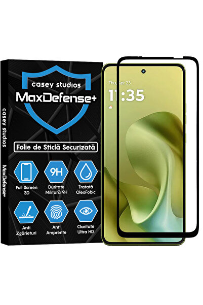 Casey Studios Folie Sticla Motorola Moto G86 5G, Full Cover 3D, HD, Anti Zgar...