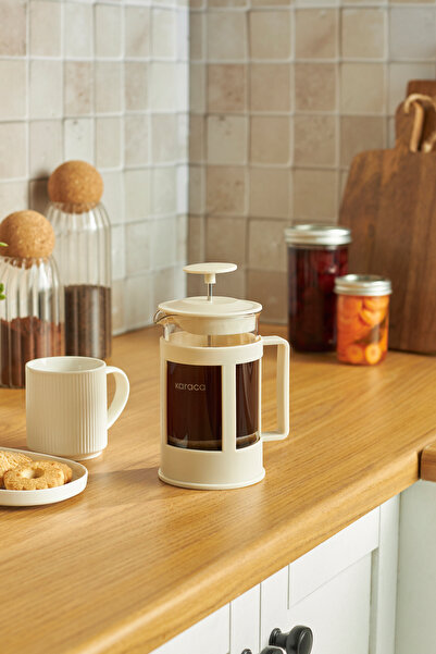 Karaca Rita French Press 600 ml Cream