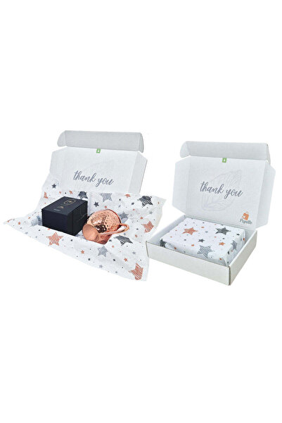 Papette Set 25 buc Hârtie de mătase model Crăciun Star Doodle Night 17g – format 50x75cm