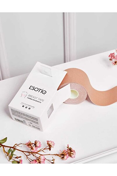 ESOTIQ Bandă adezivă modelatoare pentru sâni pentru femei, 5 m, cu susținere ...