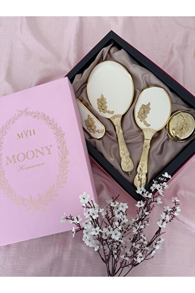 Moony Homewears Πολυτελές Σετ Καρφίτσας Καθρέφτης Προίκας Νύφης