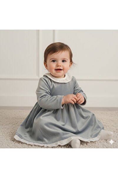 Cassiope Baby Velvet Baby Dress