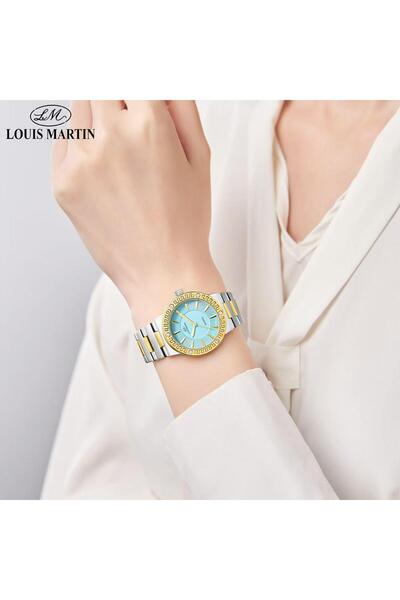 louis martin ساعه نسائيه ستيل من ماركه لويس مارتن الاصليه بالوان متعدده