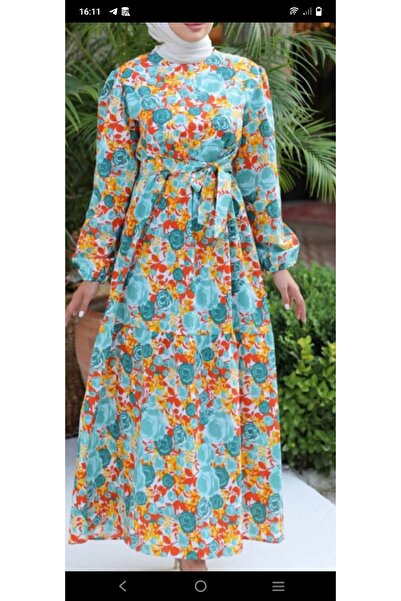 Butik Elbise çiçekli elbise