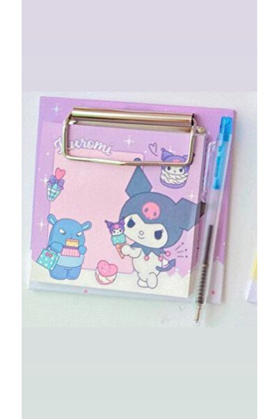 synshop Kuromi Secretarial Note Paper Block Note Memo Pad Cube Note School Office Supplies Gift