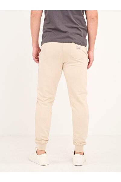 Timeout Men's long sports pants in uniform color with logo details