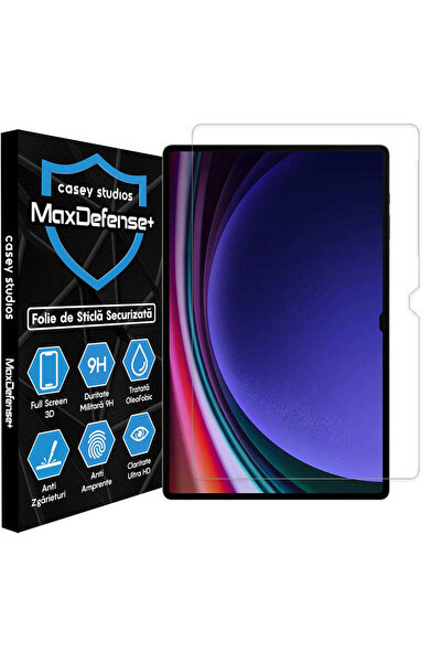 Casey Studios Folie Samsung Galaxy Tab S9 Ultra/S8 Ultra, Full Cover, Anti Zgarieturi, Anti Socuri, Transparenta