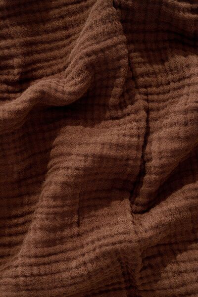 MYLASA HOME Muslin Bedspread Ultra Soft High Quality 4 Layers Muslin Pike (Double Size (240X320 cm)