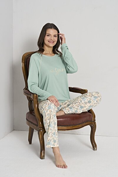 Pijadore 1902 Uzun Kollu Pijama Takım