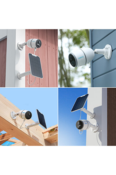 ReoLink 4G G330 surveillance camera with solar panel, battery, 4MP, detection