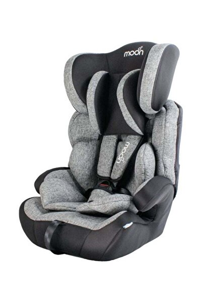 Moon Tolo Car Seat – Group 1/2/3, Adjustable 9M–11Y, Slate Grey