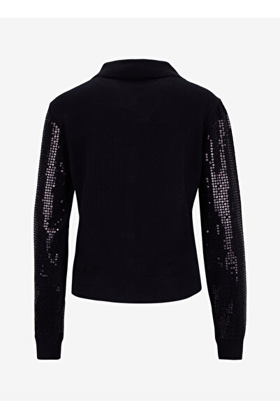 Fabrika Siyah Kadın Hırka F5WL-HRK0355