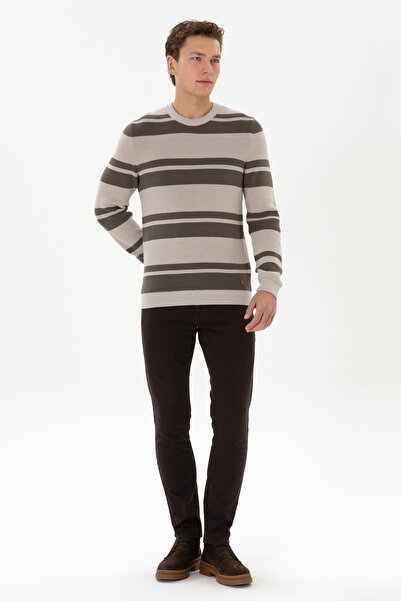 U.S. Polo Assn. Men's Stone Sweater 50314952-Vr049