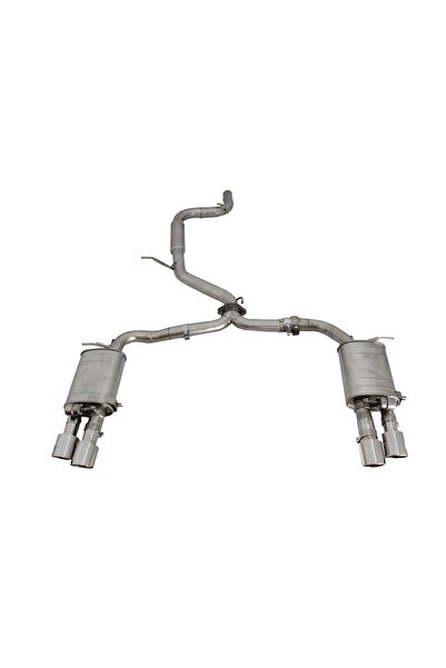 OEM Sistem de evacuare compatibil cu VW Passat CC (2012-2017) turbo inline 4-...