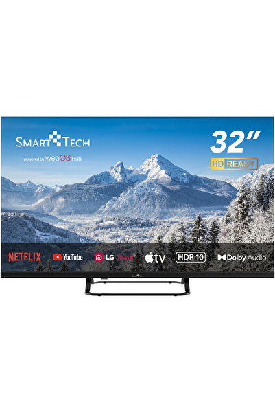 Smarttech LED 32HW01V TV, 80 cm, Smart WebOS, HD, Class E