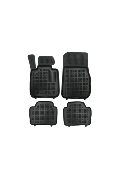 OEM Covorase Presuri Auto Negru din Cauciuc compatibil cu BMW Seria 3 F30 F31...