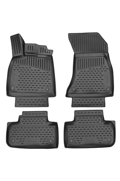 OEM Covoare cauciuc stil tavita Audi Q5 2017-, Negru