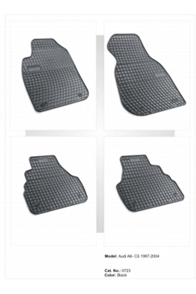 OEM Covoare cauciuc AUDI A4 B7 typ8F 2004-2007