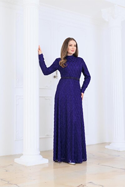 Modaviki Lina Evening Dress Purple Elb80