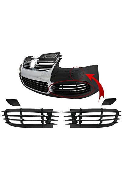 OEM Accesorii Bara Fata compatibil cu VW Golf V 5 (2003-2007) Jetta (2005-201...