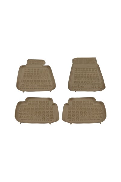 OEM Covorase Presuri Auto Crem din Cauciuc compatibil cu BMW Seria 3 E46 E90 ...