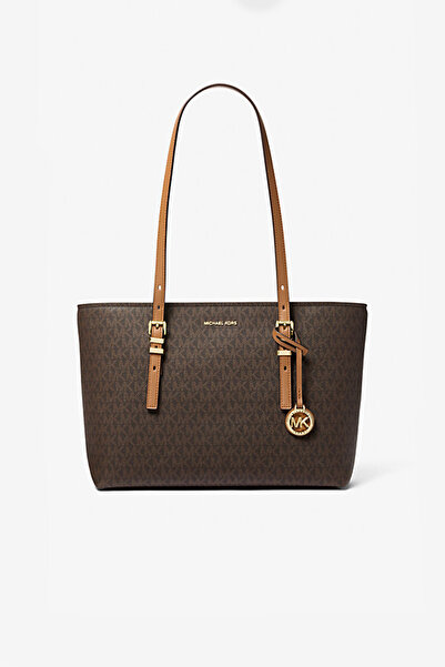 Michael Kors Women's Md Ew Tz Tote Shoulder Bag - Brown