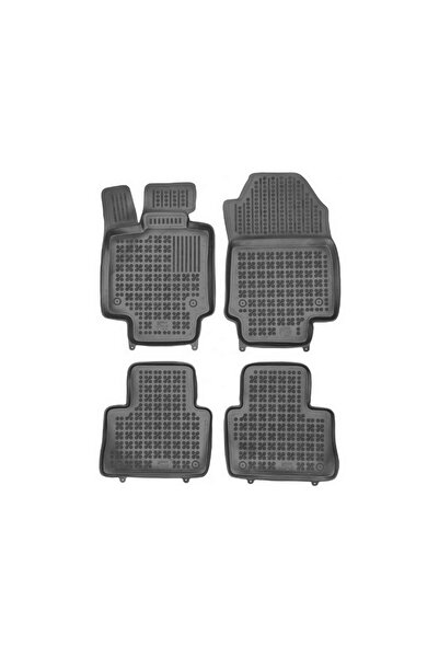 OEM Covorase Presuri Auto Negru din Cauciuc compatibil cu Toyota RAV4 V (2018-)