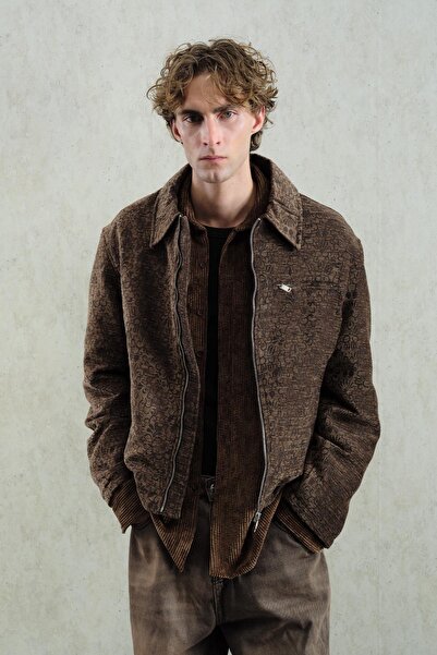 GIESTO Jacquard Textured Jacket