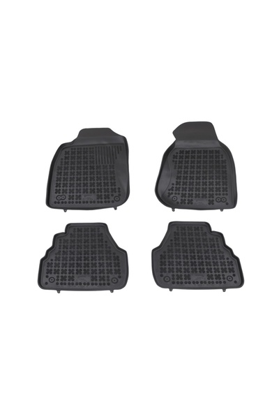 OEM Covorase Presuri Auto Negru din Cauciuc compatibil cu AUDI A6 (4B/C5) (19...