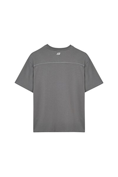 SKECHERS Graphic m Short Sleeve Men's Gray Tshirt S231094-003