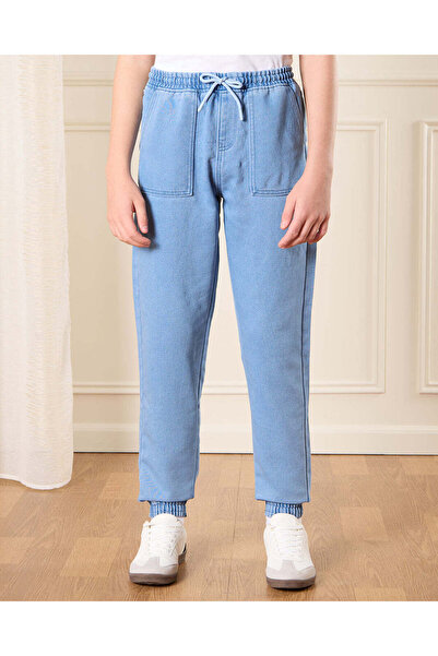 REDTAG بنطلون جينز أزرق للأولاد الكبار - مقاس عادي