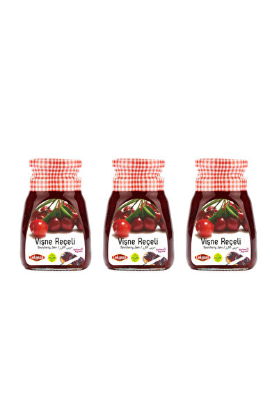 Lokman Sour cherry jam 3 pcs x 360g
