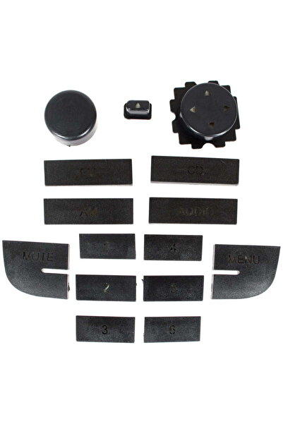 OEM KIT REPARATIE BUTOANE RADIO/MP3 Citroen Nemo 2008- * Fiat Fiorino 2007- * Fiat Grande Punto 2005- *