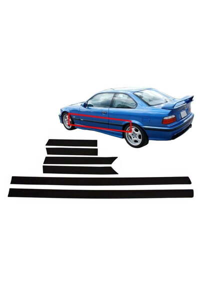 OEM Bandouri Laterale compatibil cu BMW E36 Seria 3 Coupe Cabrio (1992-1997) ...