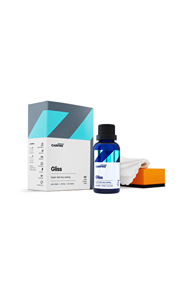 OEM CARPRO GLISS HYPER SLICK TOP COATING KIT 30ML - STRAT PROTECTIE SUPER FIN