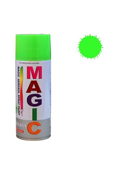 OEM Magic Spray Vopsea Verde Fluorescent 400ML 1003