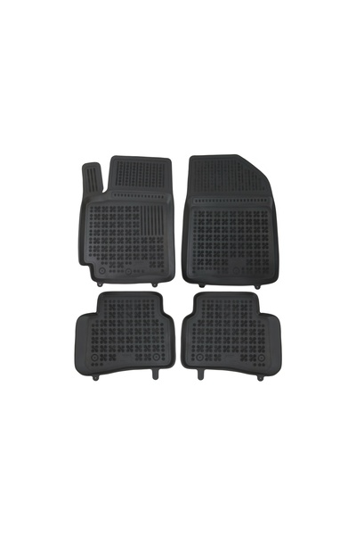 OEM Covorase Presuri Auto Negru din Cauciuc compatibil cu KIA Rio IV (2017-up)